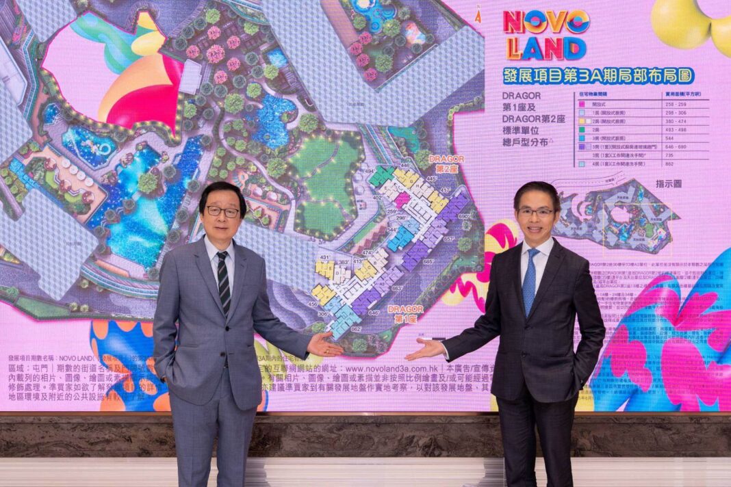 NOVO LAND捲土重來 3A期主打兩房現樓出擊