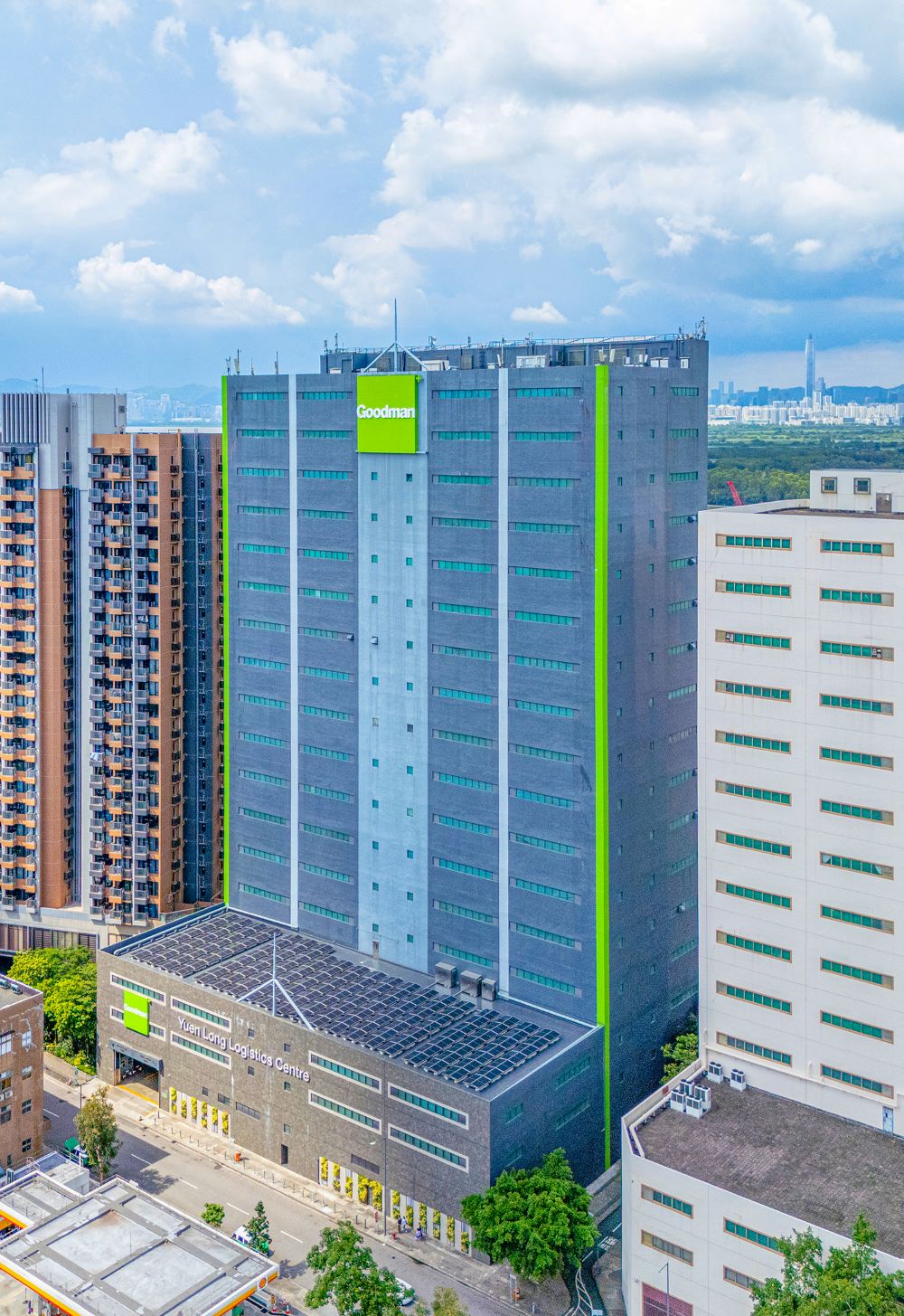 Goodman YL_Closeup 元朗德業街19號嘉民元朗物流中心