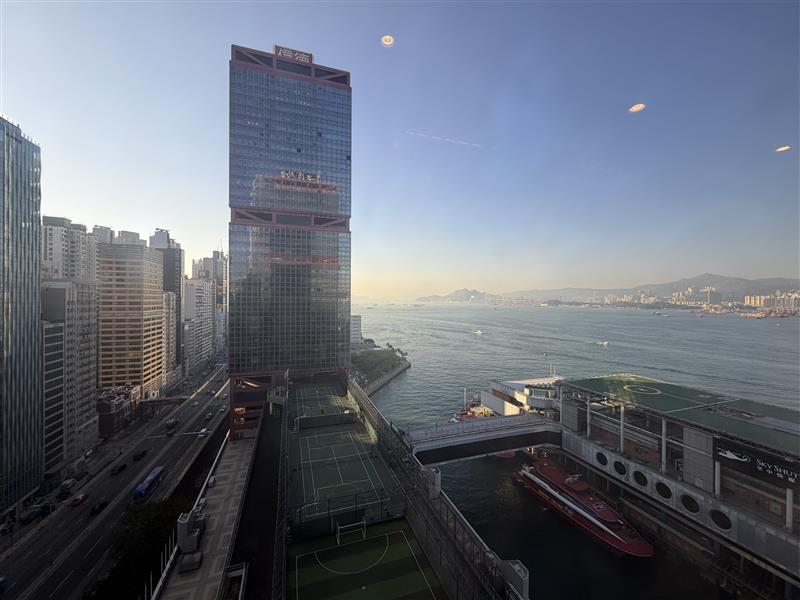 信德中心招商局大廈17樓12-16室外望景觀 (現場實景)